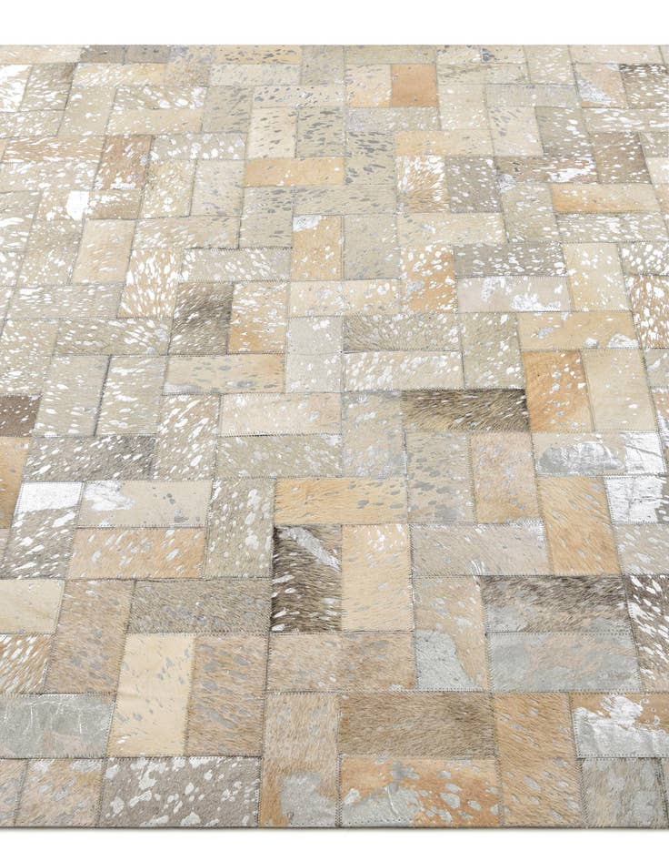 Detail image of 5' 2 x 8' 3 Cowhide Rug