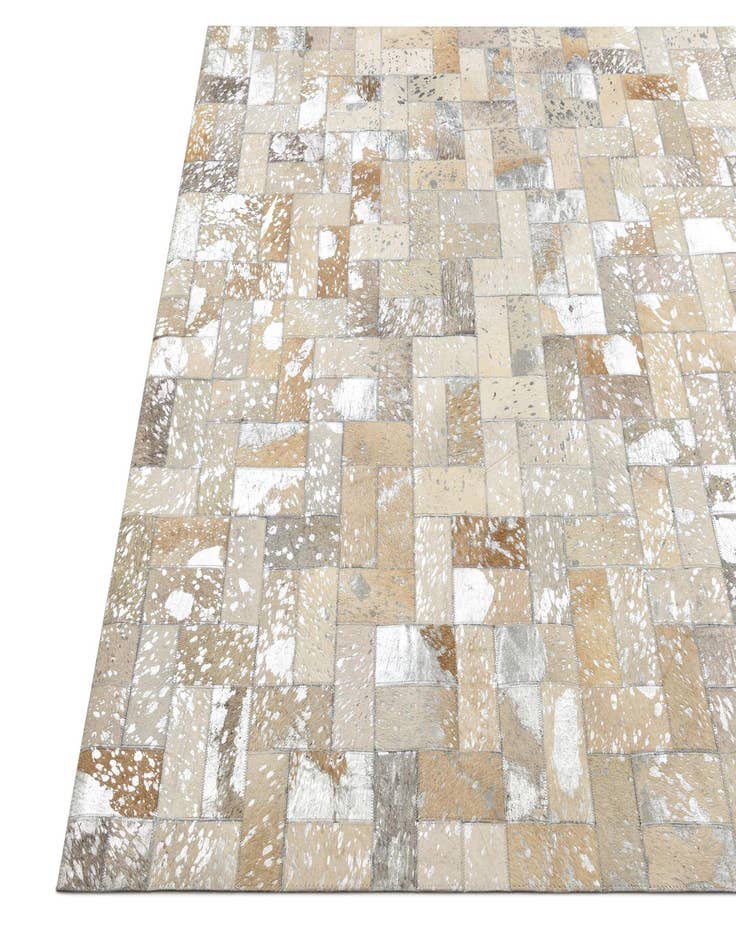 Detail image of 5' 2 x 8' 2 Cowhide Rug