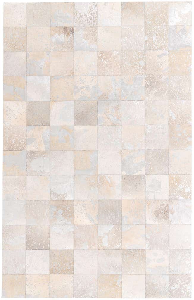 5' 1 x 8' Cowhide Rug