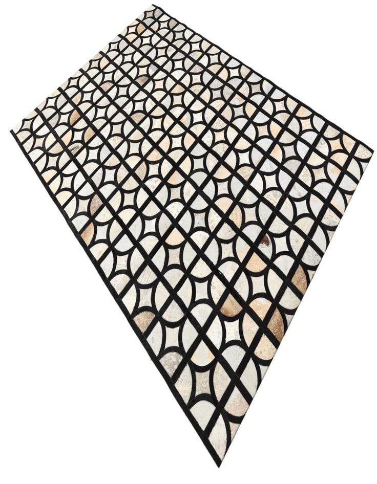 Detail image of 5' 2 x 7' 4 Cowhide Rug