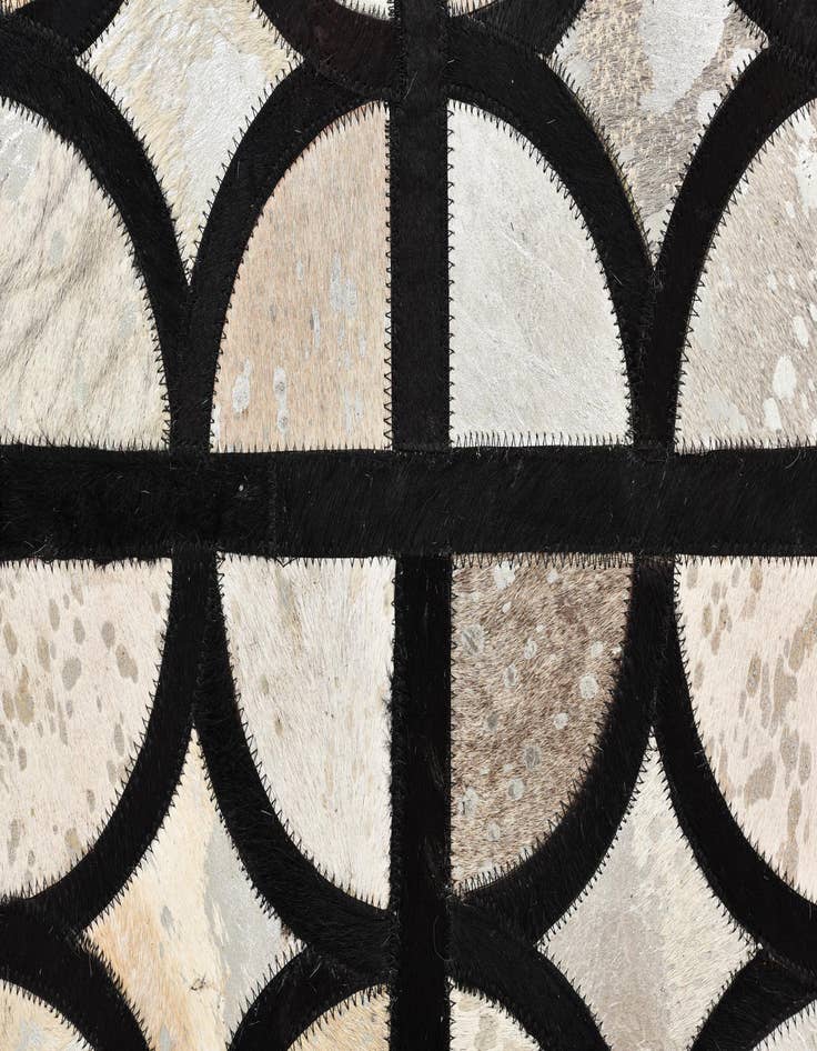 Detail image of 5' 2 x 7' 4 Cowhide Rug