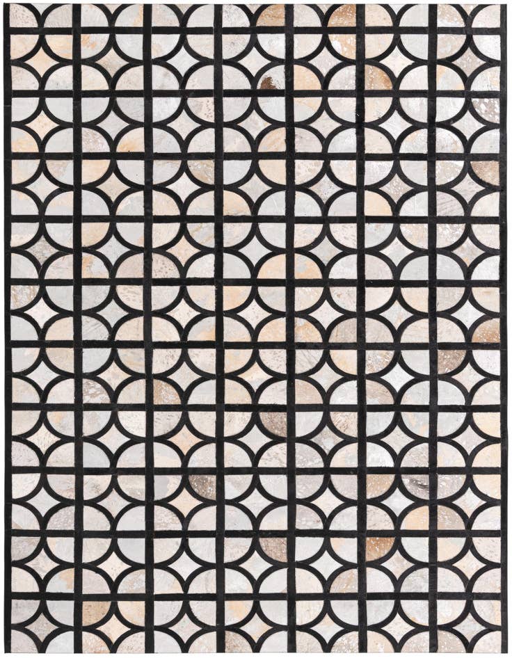 Detail image of 5' 2 x 7' 4 Cowhide Rug