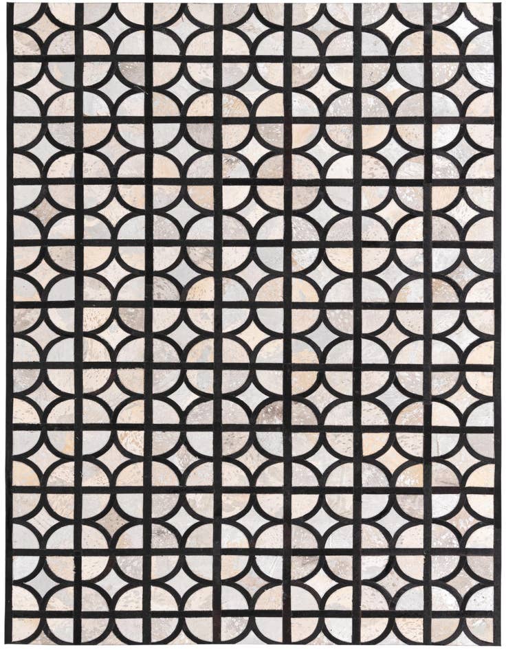 Detail image of 5' 3 x 7' 7 Cowhide Rug