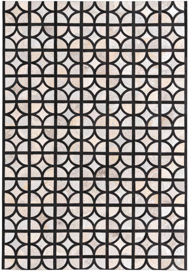 Detail image of 5' 3 x 7' 7 Cowhide Rug