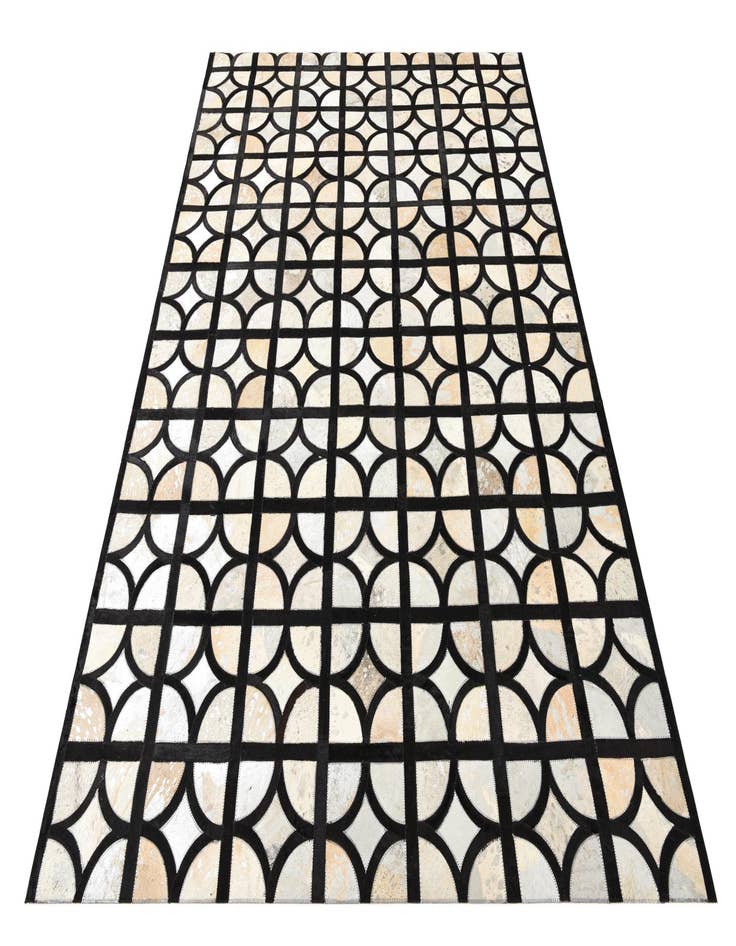 Detail image of 5' 3 x 7' 7 Cowhide Rug