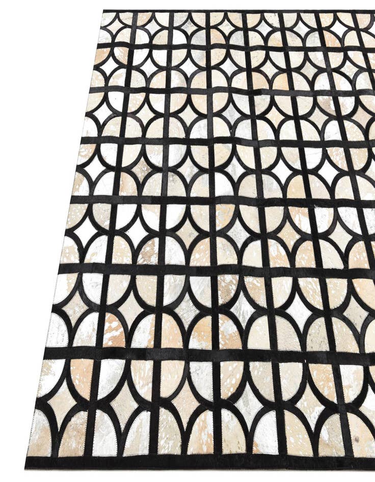 Detail image of 5' 3 x 7' 7 Cowhide Rug