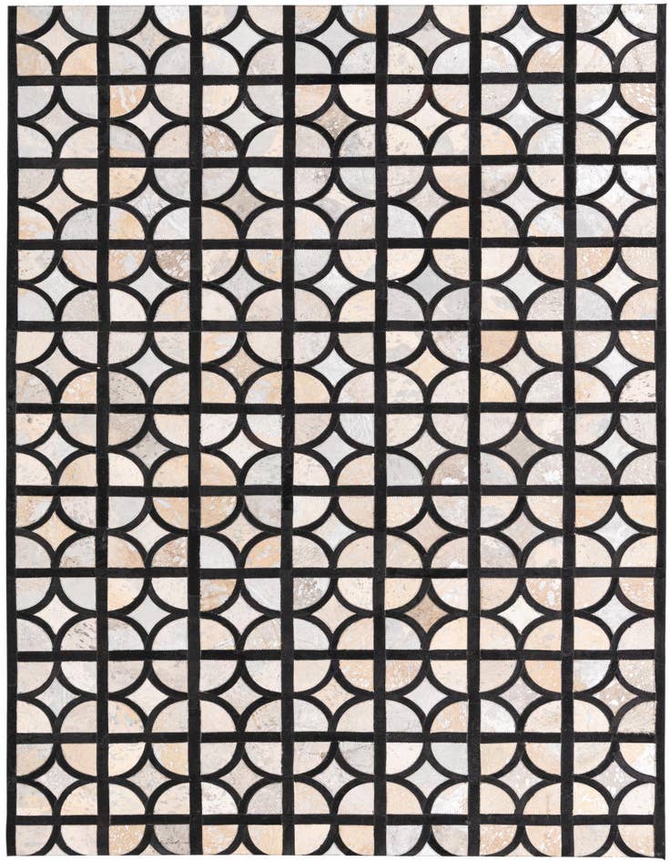 Detail image of 5' 3 x 7' 7 Cowhide Rug