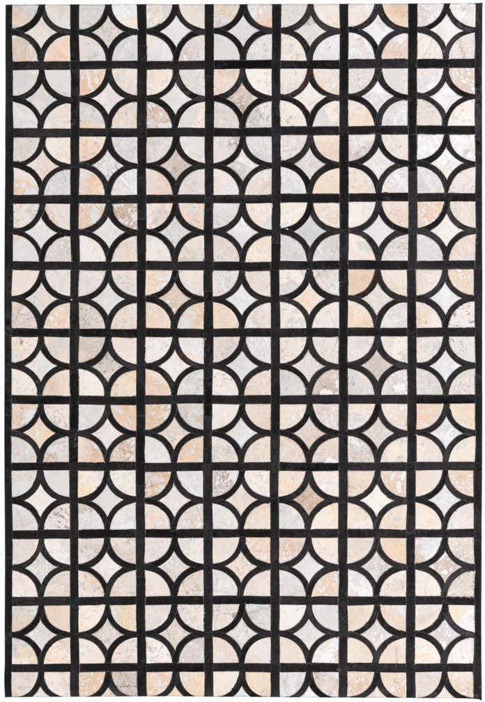 5' 3 x 7' 7 Cowhide Rug