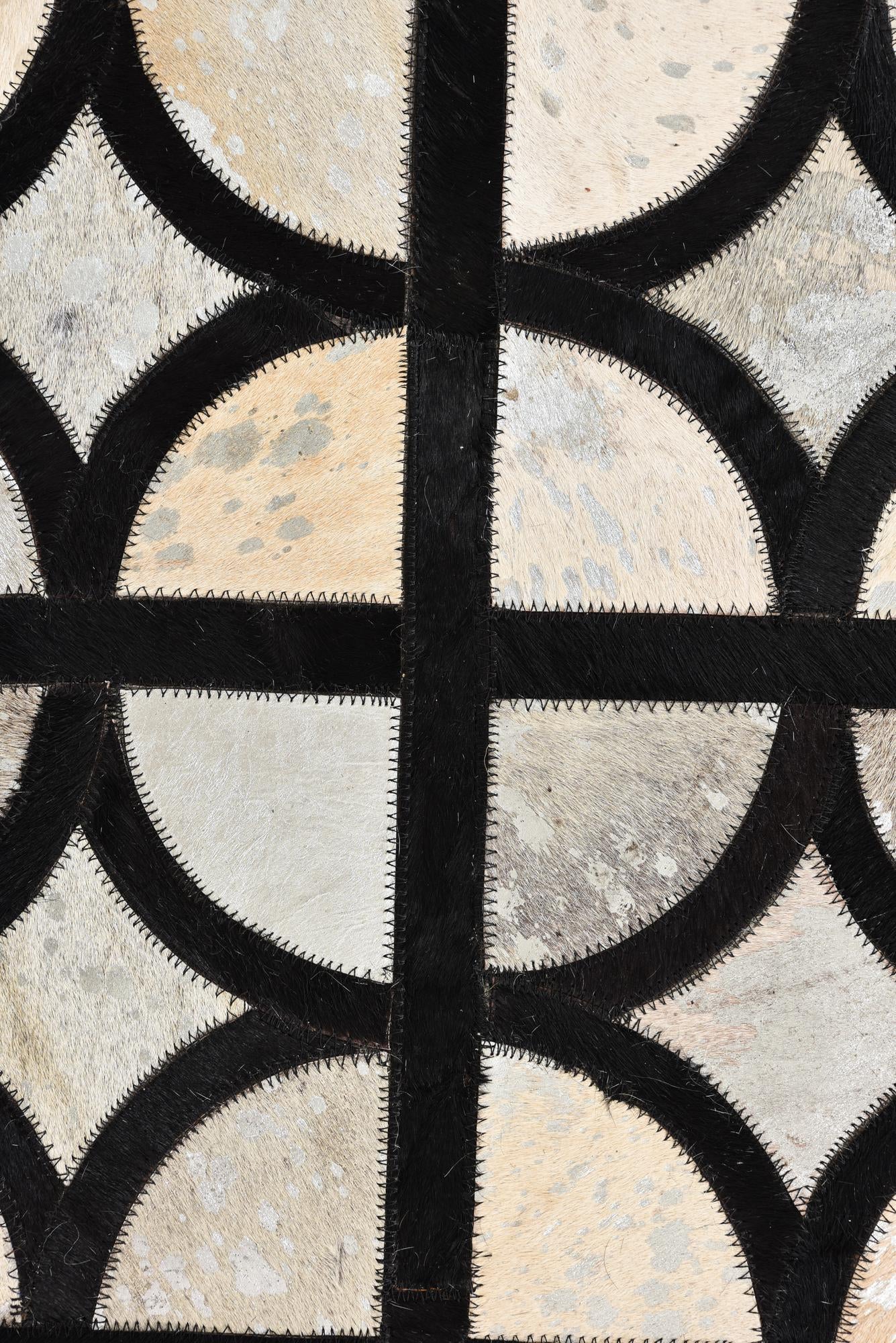 5' 3 x 7' 7 Cowhide Rug