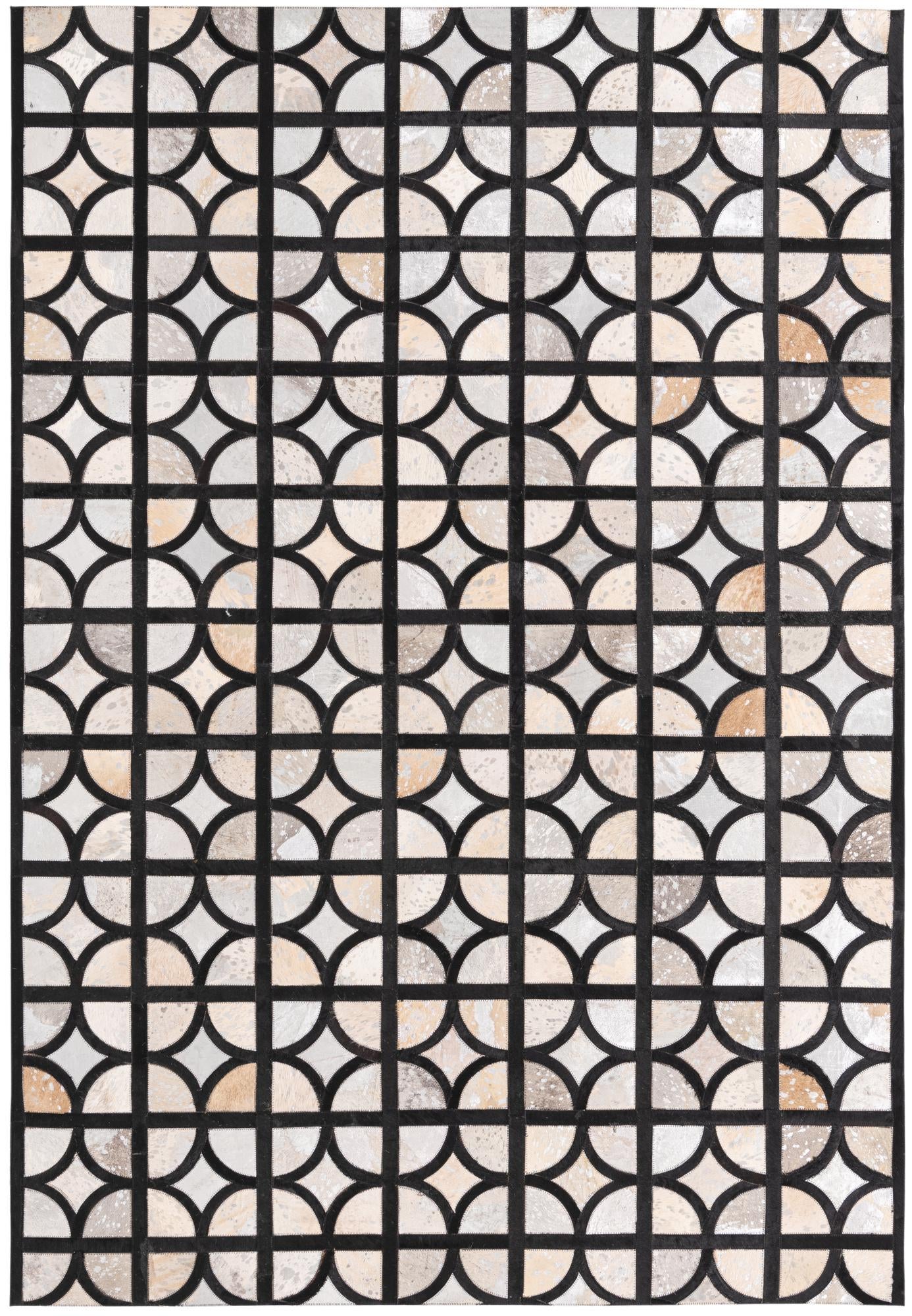 5' 3 x 7' 7 Cowhide Rug