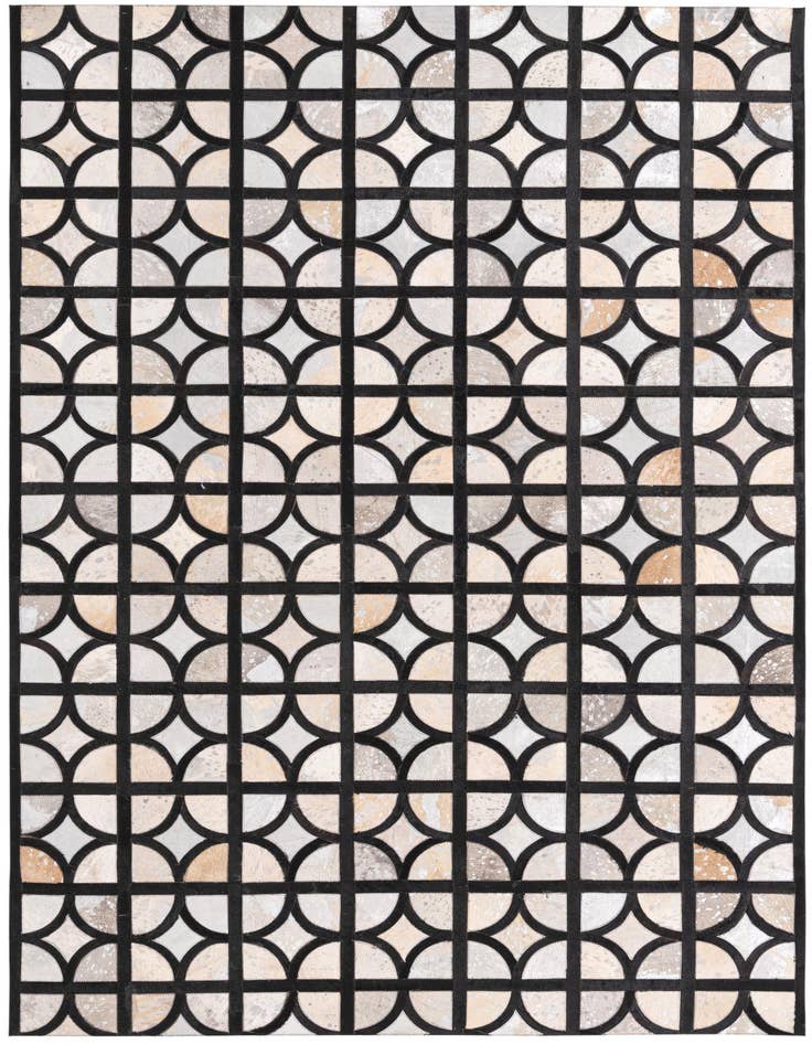 Detail image of 5' 3 x 7' 7 Cowhide Rug