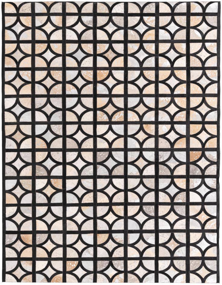 Detail image of 5' 3 x 7' 7 Cowhide Rug