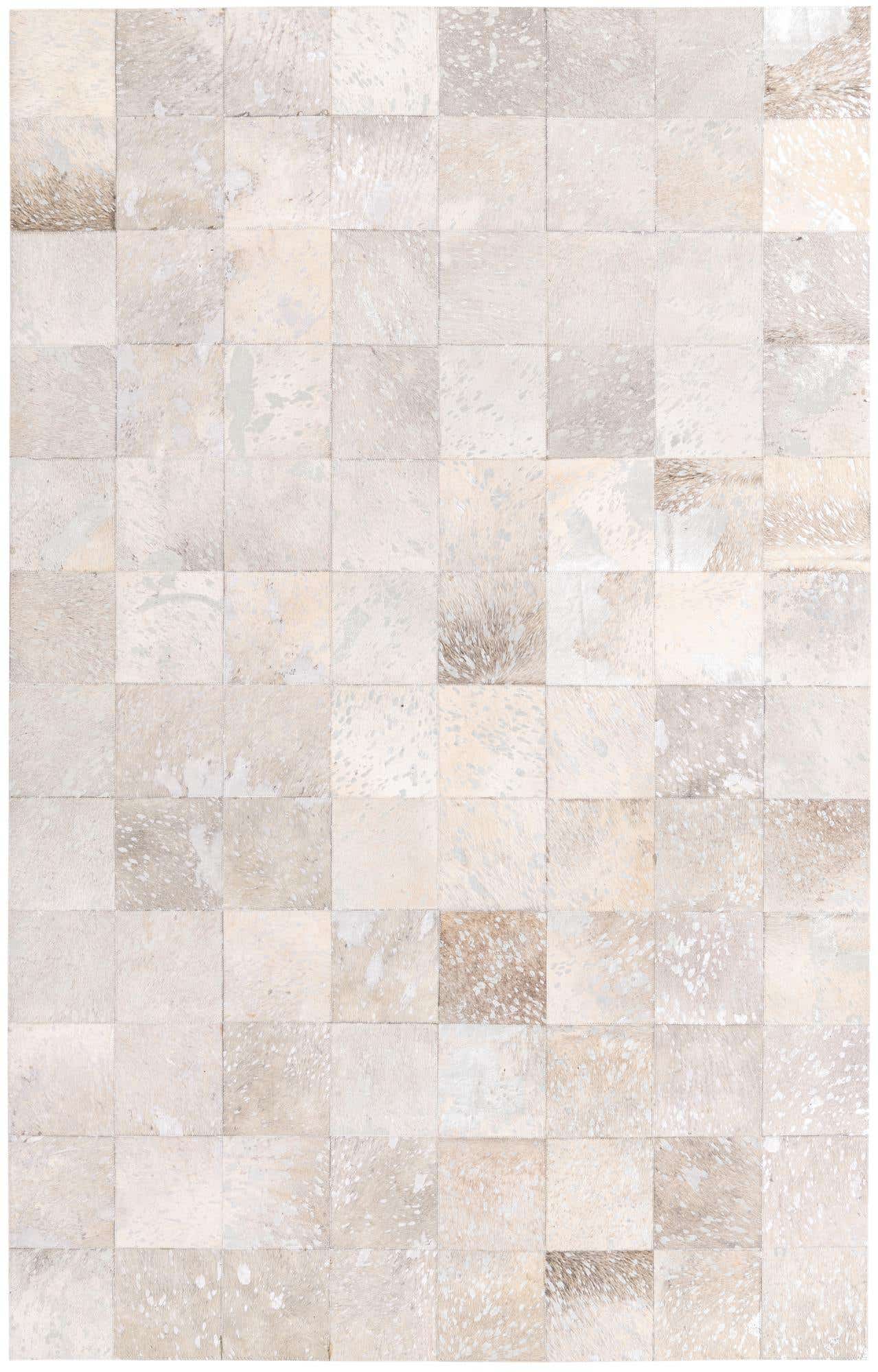 5' 1 x 8' Cowhide Rug