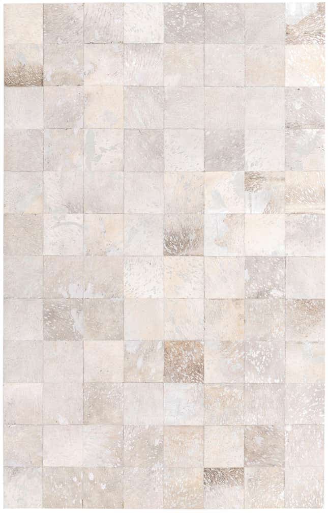 5' 1 x 8' Cowhide Rug
