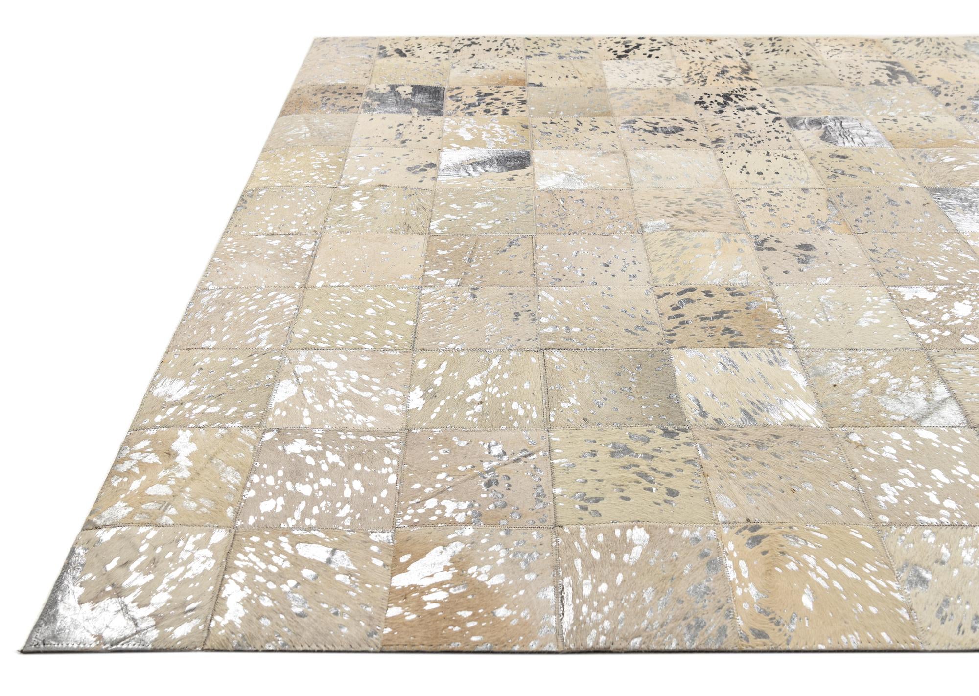 5' 1 x 8' 2 Cowhide Rug
