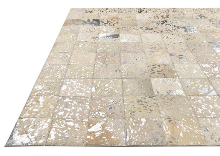 Detail image of 5' 1 x 8' 2 Cowhide Rug