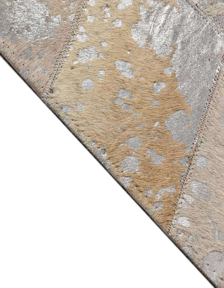 Detail image of 5' 1 x 8' 2 Cowhide Rug