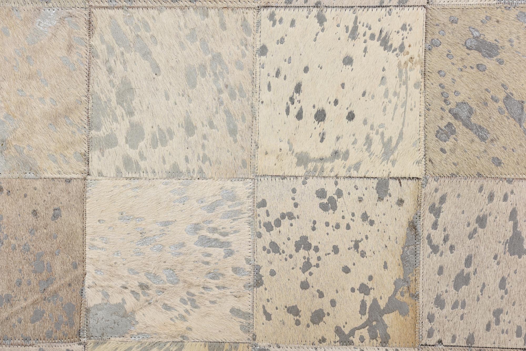 5' 1 x 8' 2 Cowhide Rug