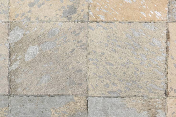 Detail image of 5' 1 x 8' Cowhide Rug