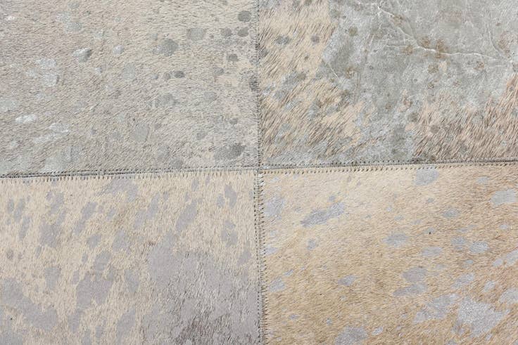 Detail image of 5' 1 x 8' Cowhide Rug