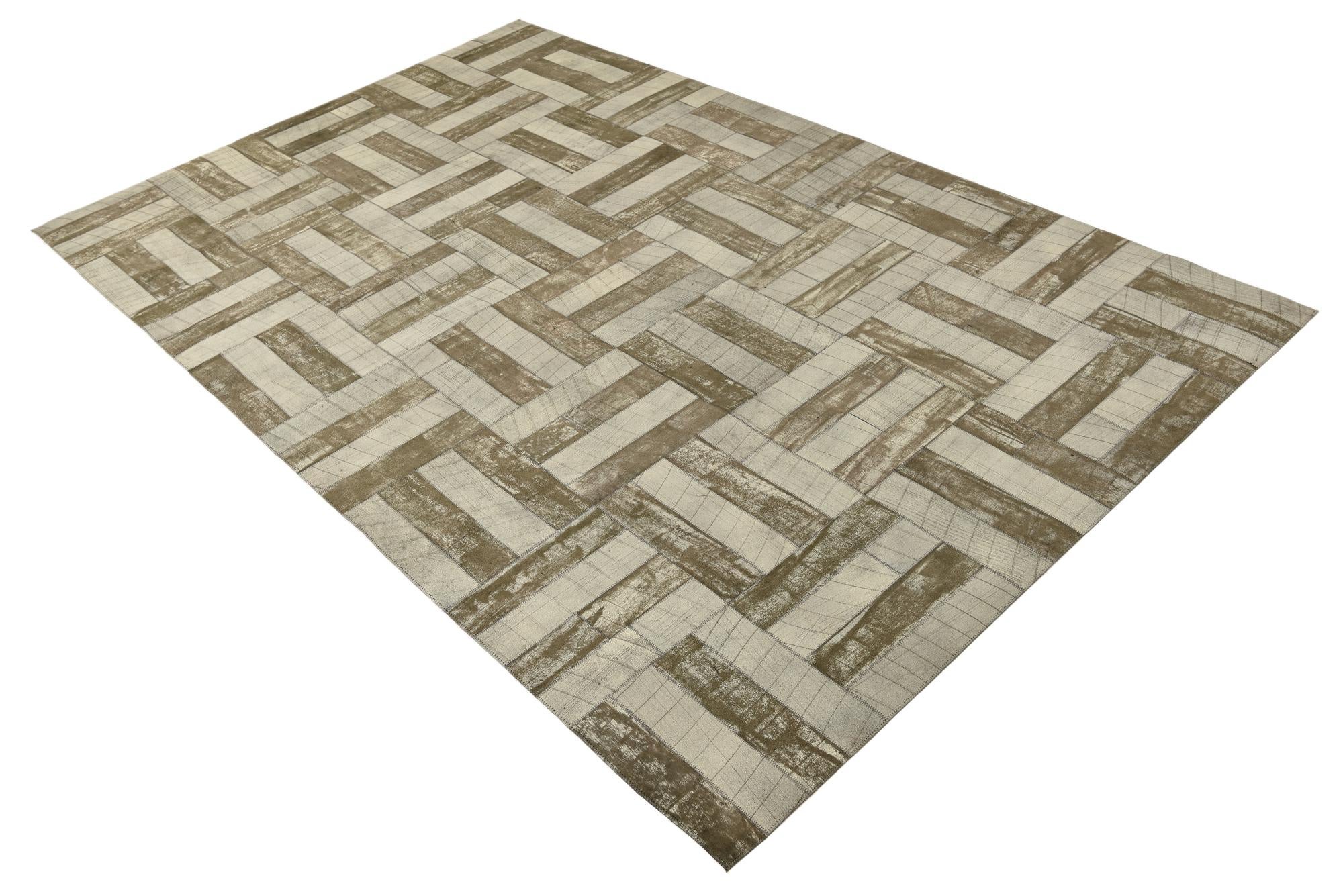 5' x 7' 10 Cowhide Rug