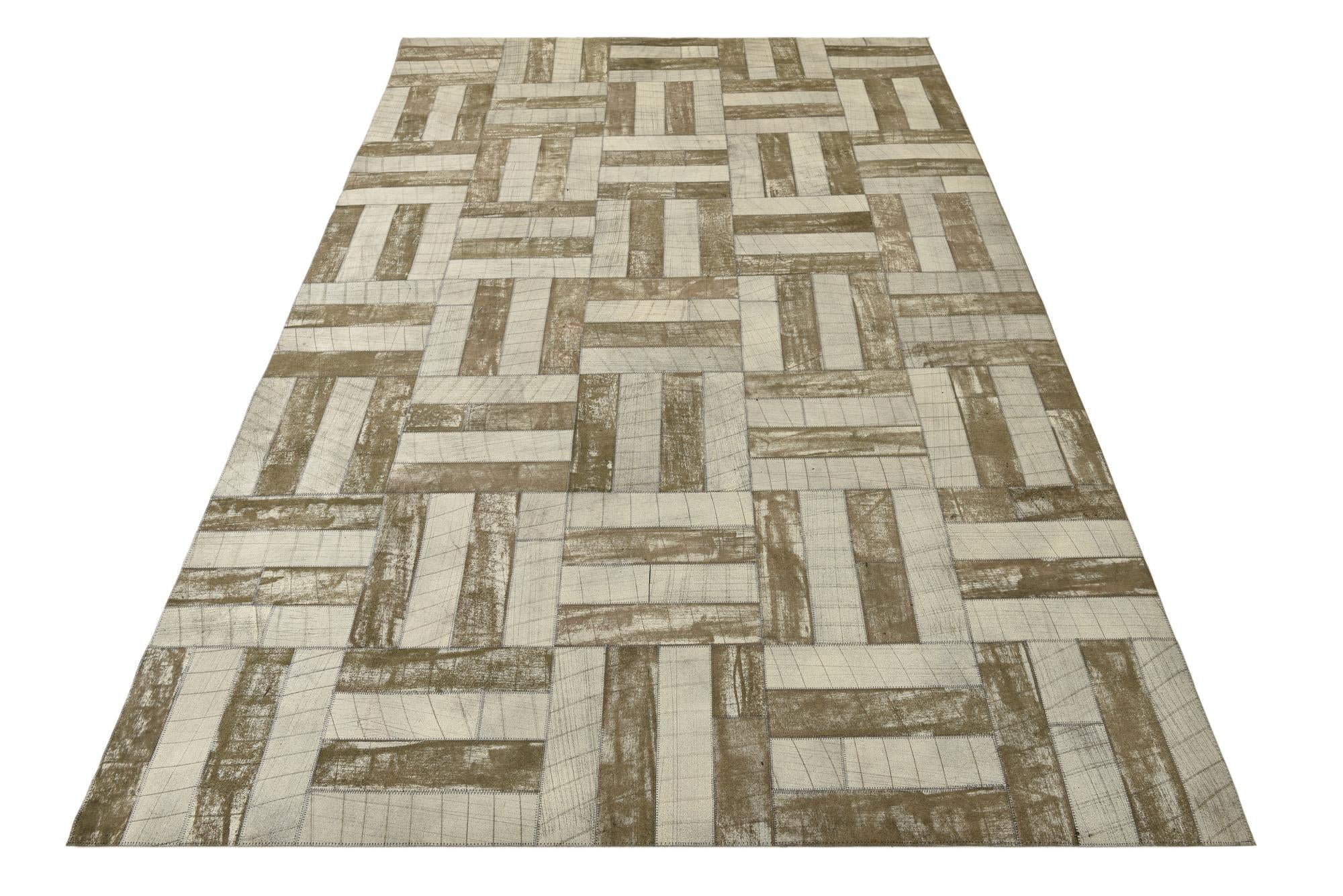 5' x 7' 10 Cowhide Rug