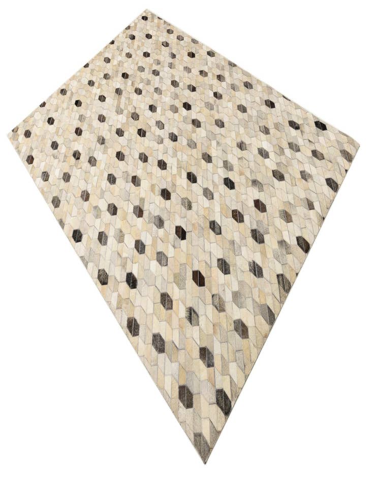 Detail image of 5' 2 x 7' 8 Cowhide Rug