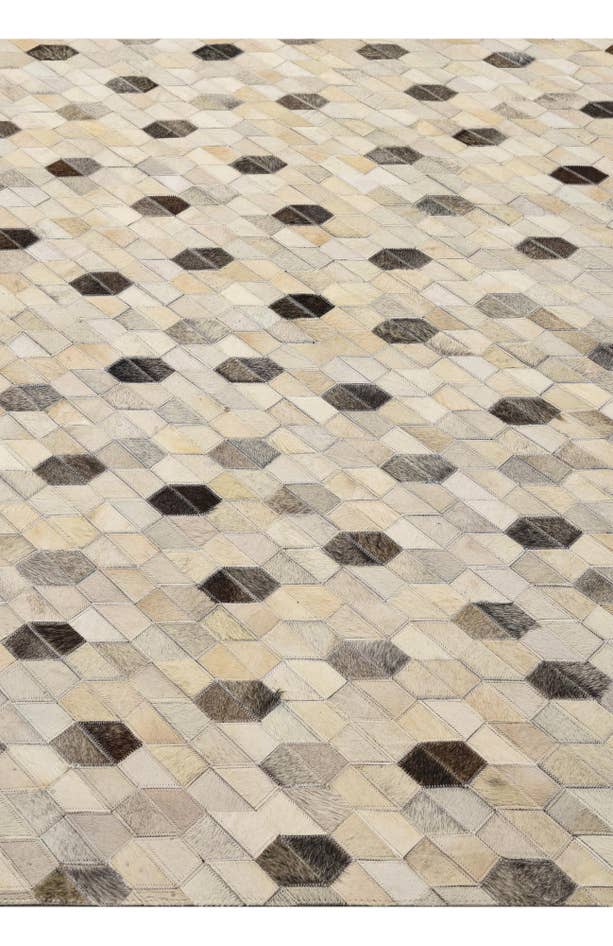 Detail image of 5' 2 x 7' 8 Cowhide Rug