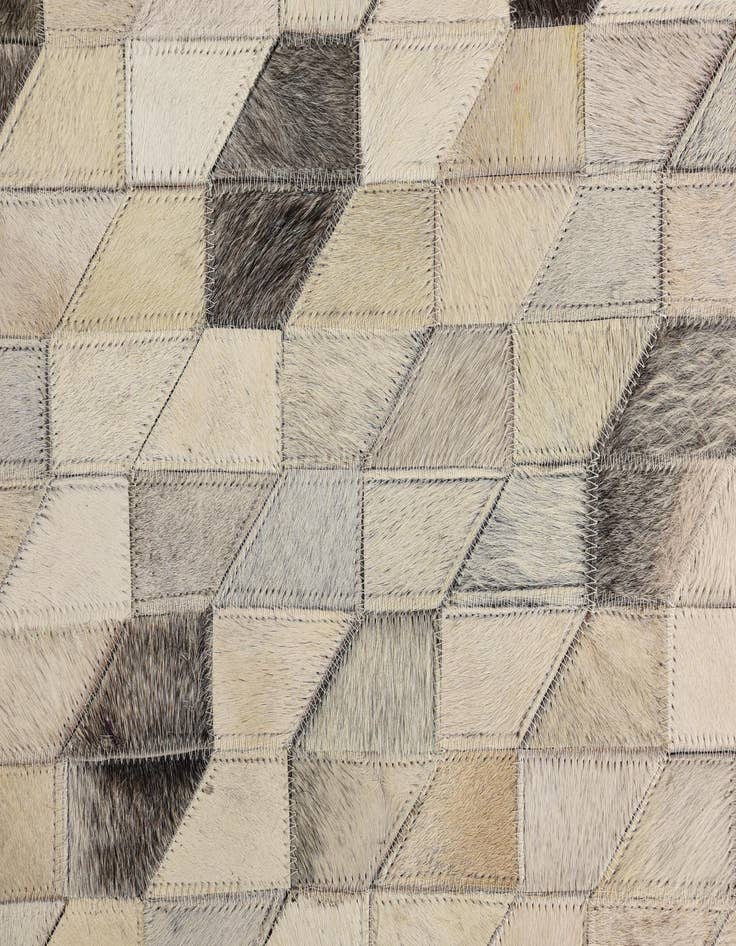 Detail image of 5' 2 x 7' 8 Cowhide Rug