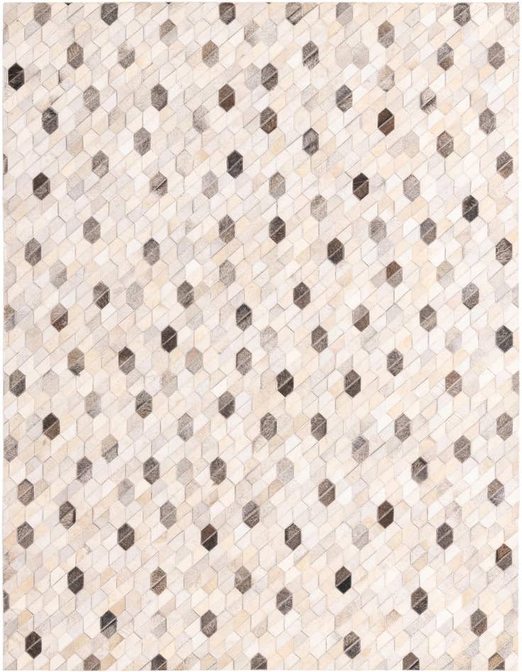 Detail image of 5' 2 x 7' 8 Cowhide Rug