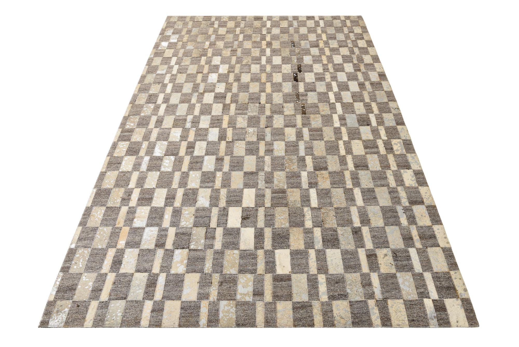 5' x 7' 10 Cowhide Rug