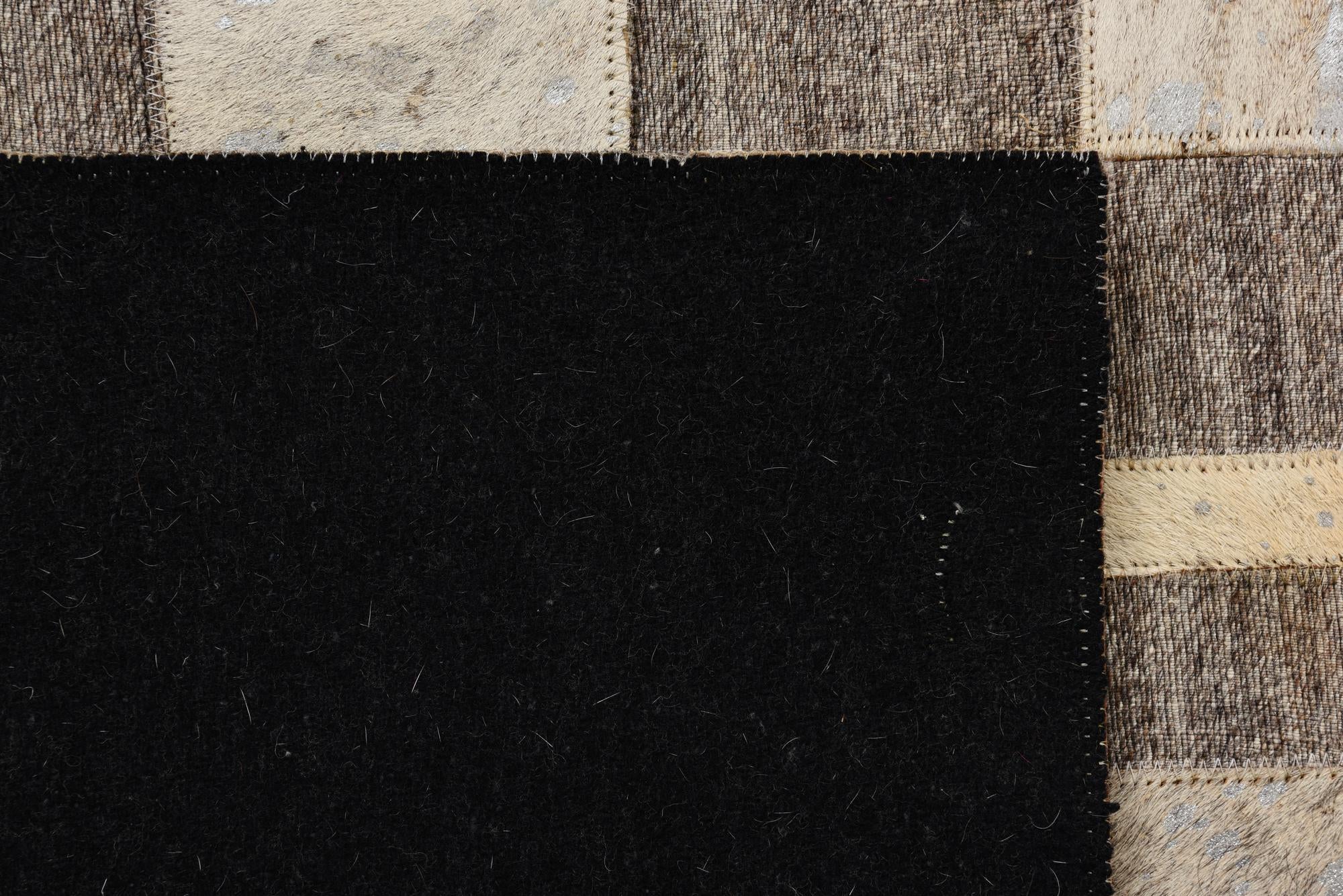 5' x 7' 10 Cowhide Rug