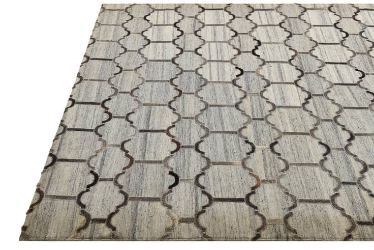 Detail image of 5' 5 x 7' 5 Cowhide Rug