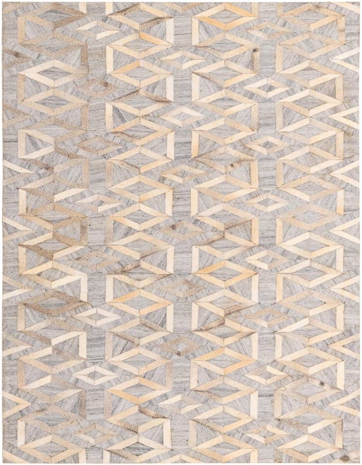 Detail image of 5' 2 x 7' 10 Cowhide Rug