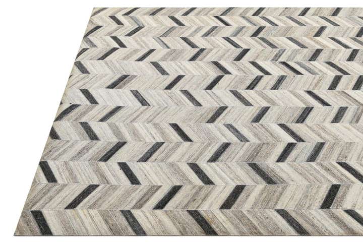 5' 4 x 8' 1 Cowhide Rug