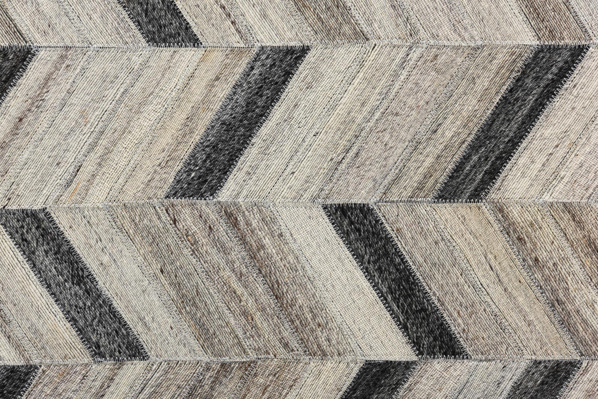 5' 4 x 8' 1 Cowhide Rug