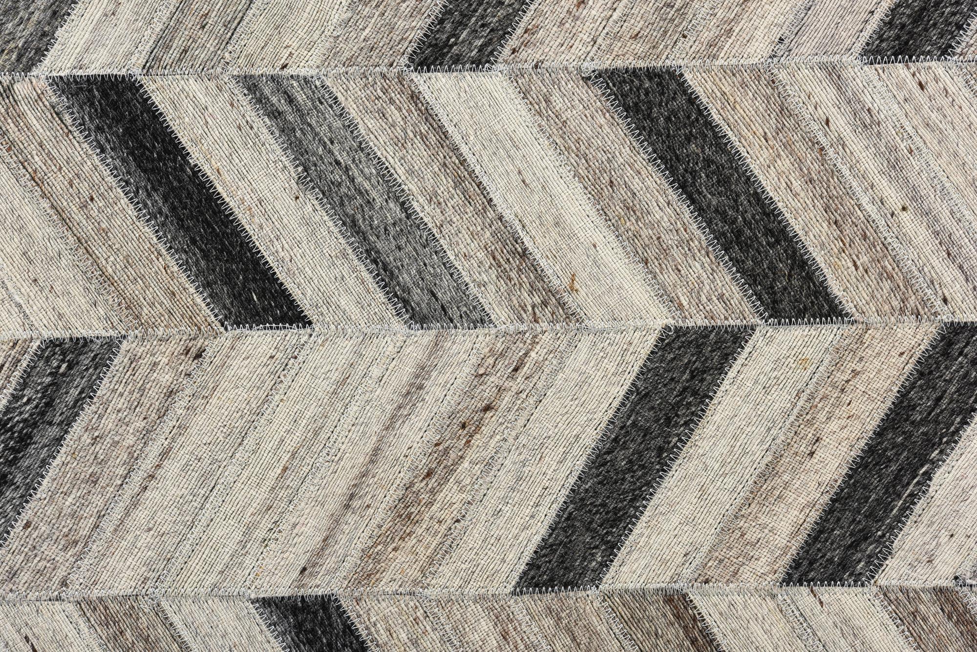 5' 4 x 8' 1 Cowhide Rug