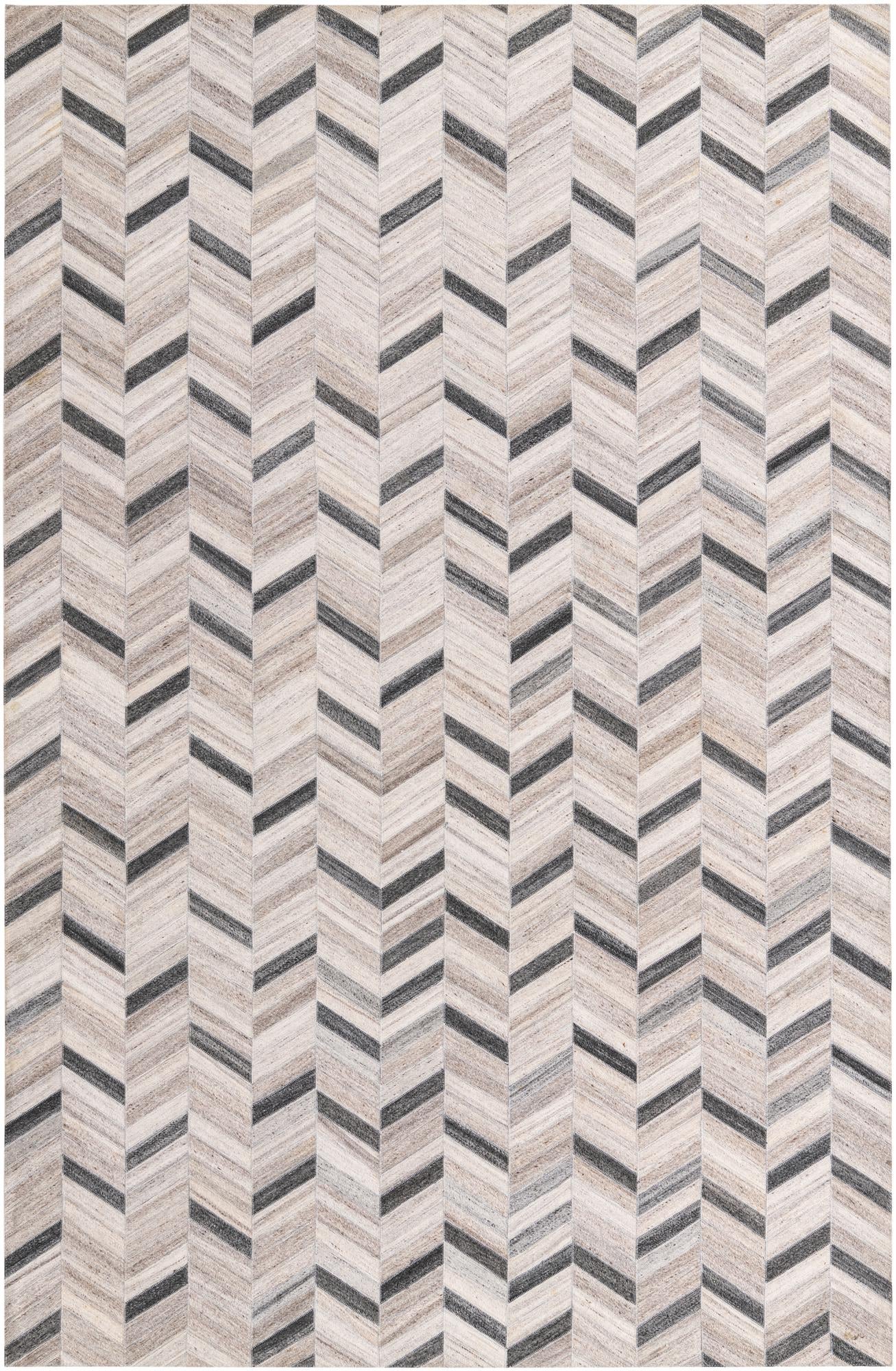 5' 4 x 8' 1 Cowhide Rug