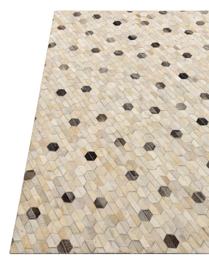 Detail image of 5' 4 x 7' 7 Cowhide Rug