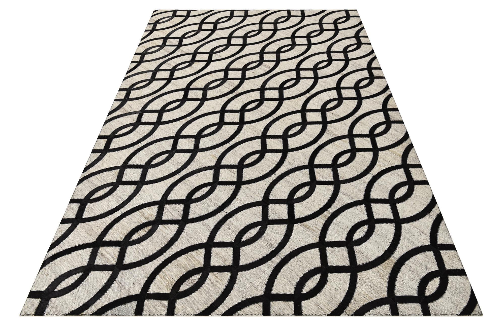 5' x 7' 10 Cowhide Rug