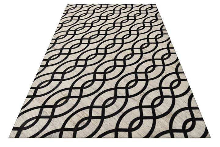 5' x 7' 10 Cowhide Rug