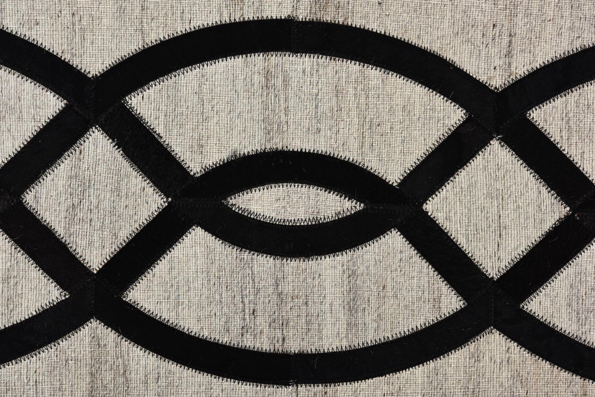 5' x 7' 10 Cowhide Rug