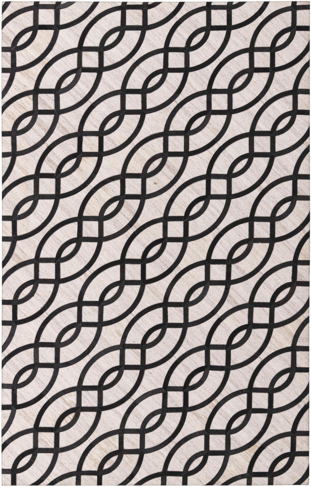 5' x 7' 10 Cowhide Rug
