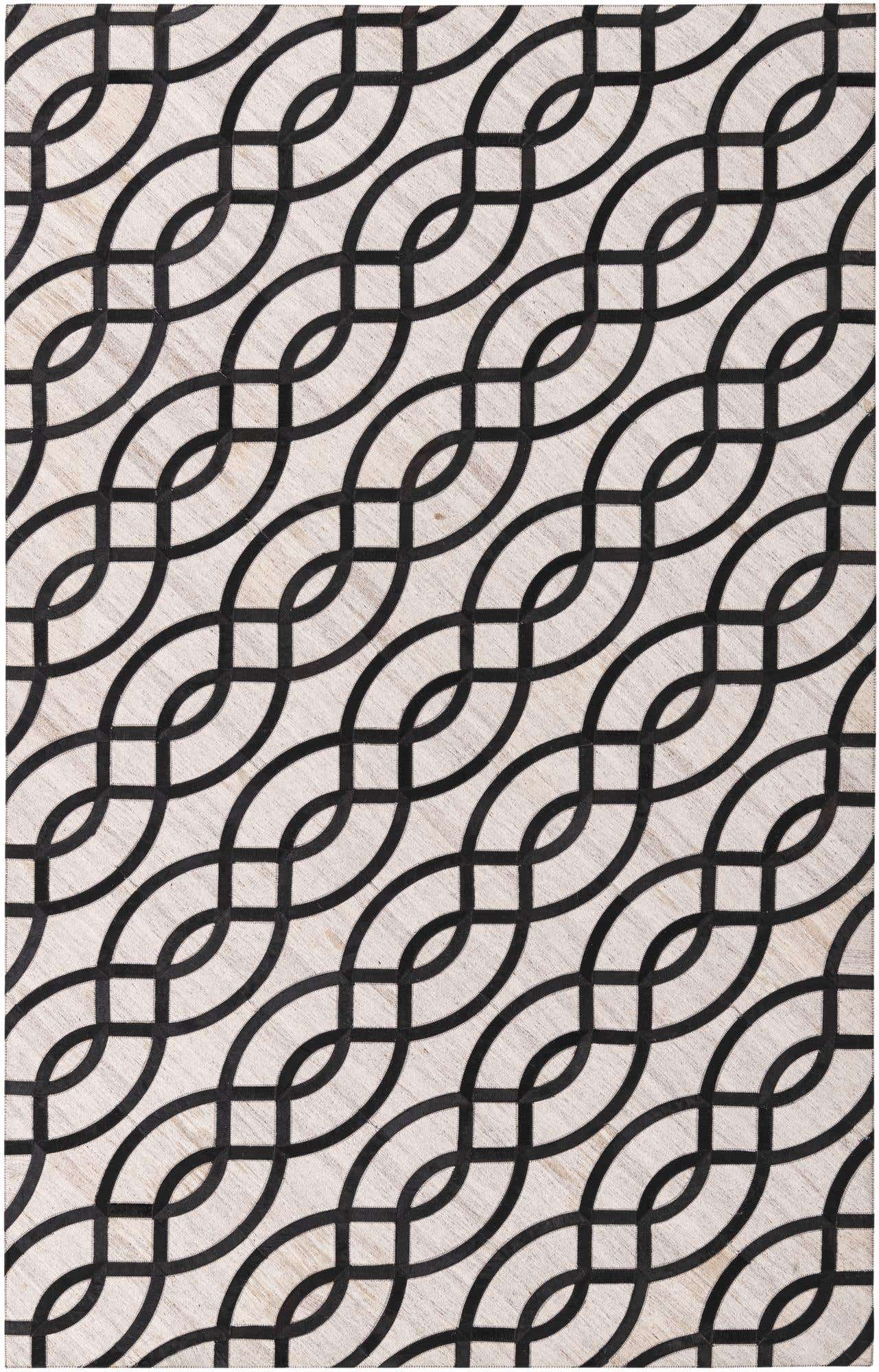 5' x 7' 10 Cowhide Rug