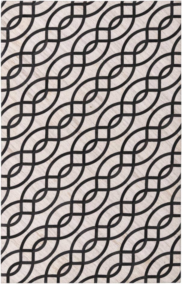 Detail image of 5' x 7' 10 Cowhide Rug