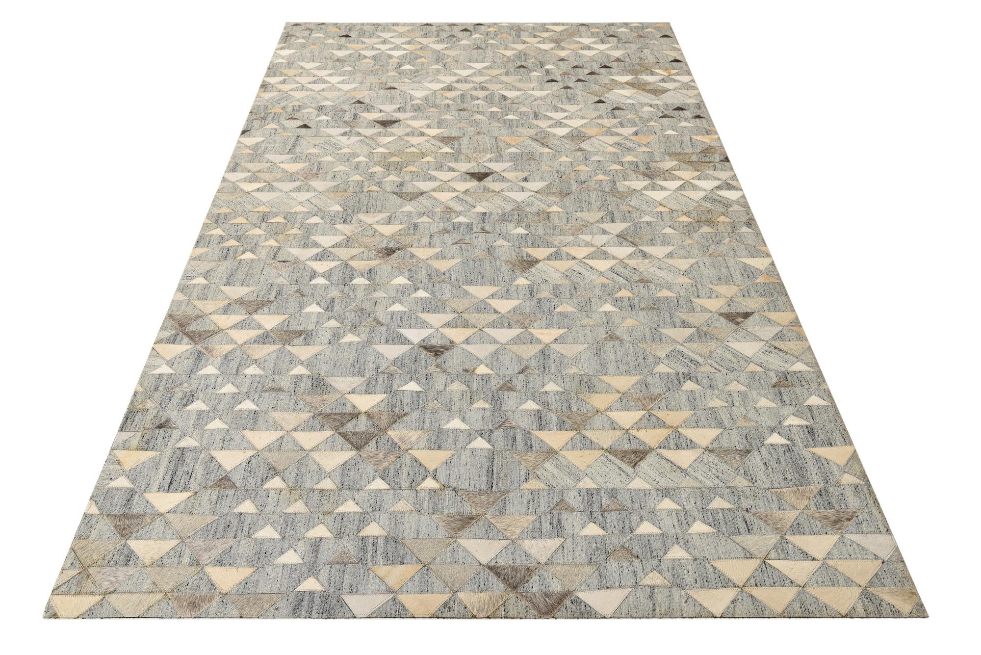 5' x 7' 9 Cowhide Rug