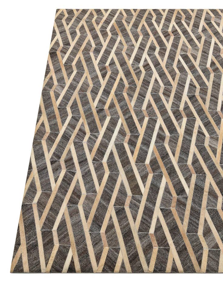 Detail image of 5' 2 x 8' Cowhide Rug