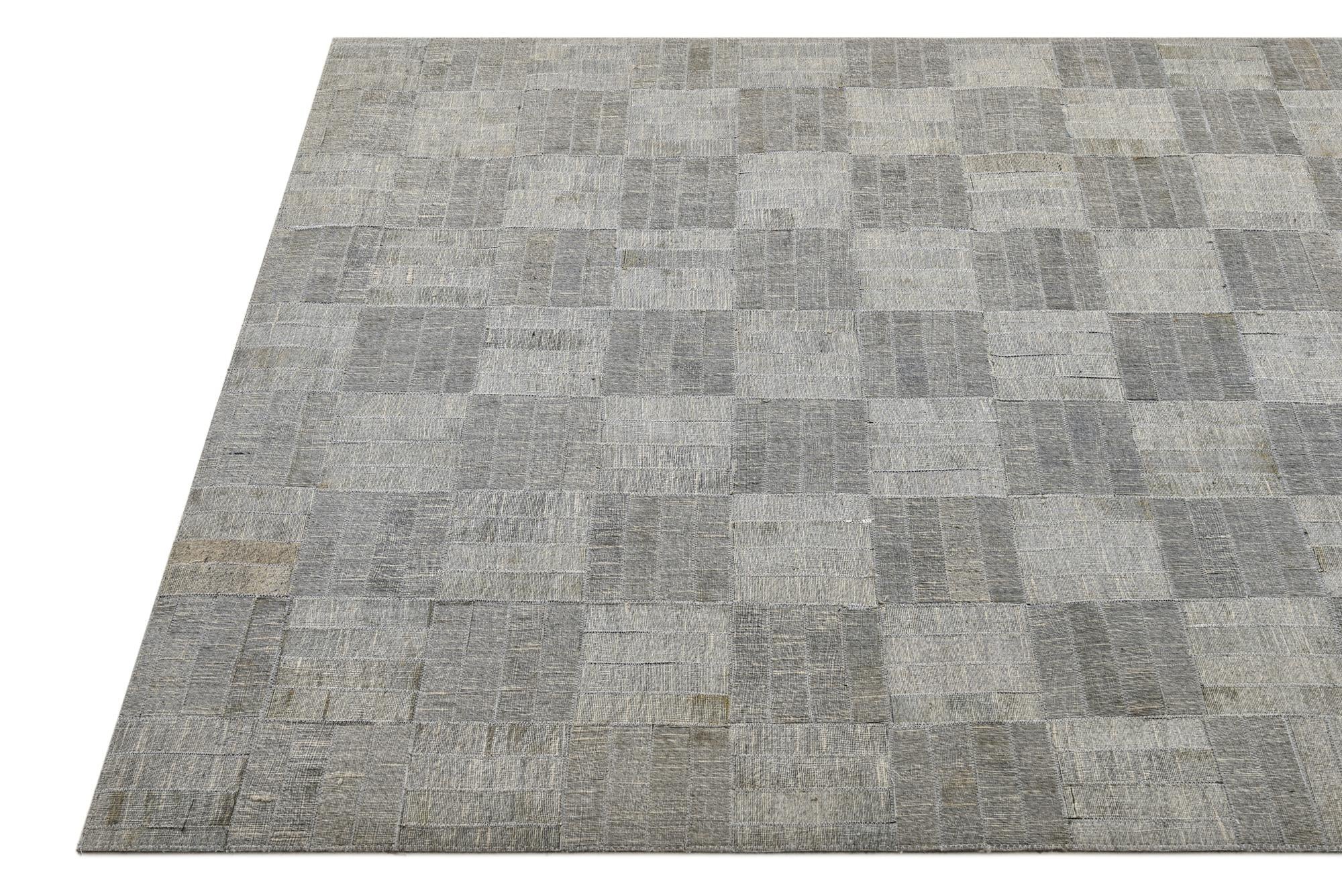 4' 2 x 6' 5 Cowhide Rug