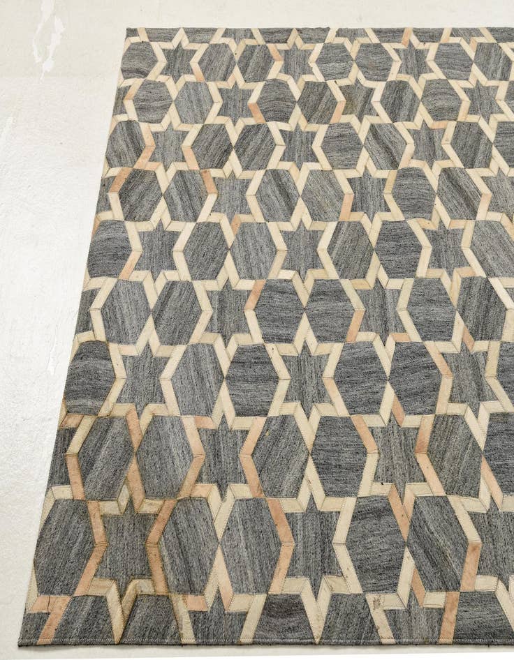 Detail image of 5' x 7' 9 Cowhide Rug