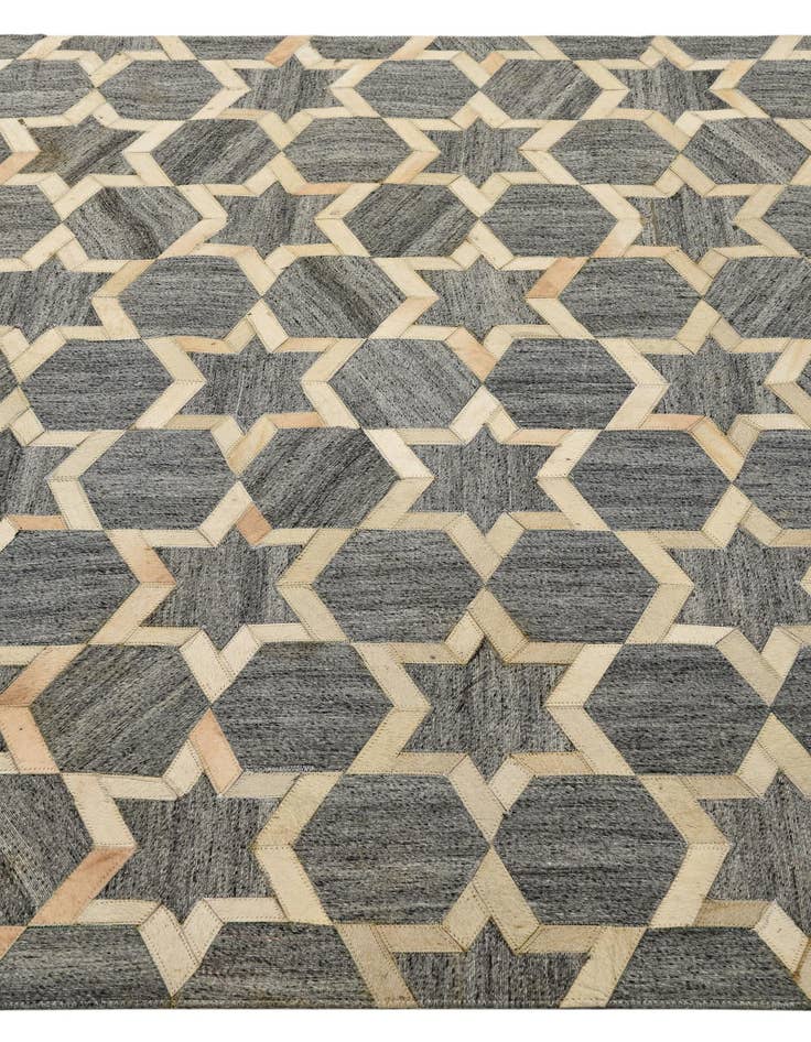 Detail image of 5' x 7' 9 Cowhide Rug